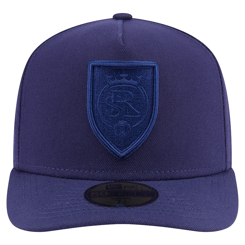 Casquette ajustée New Era 59FIFTY bleu marine avec logo Real Salt Lake Color Pack