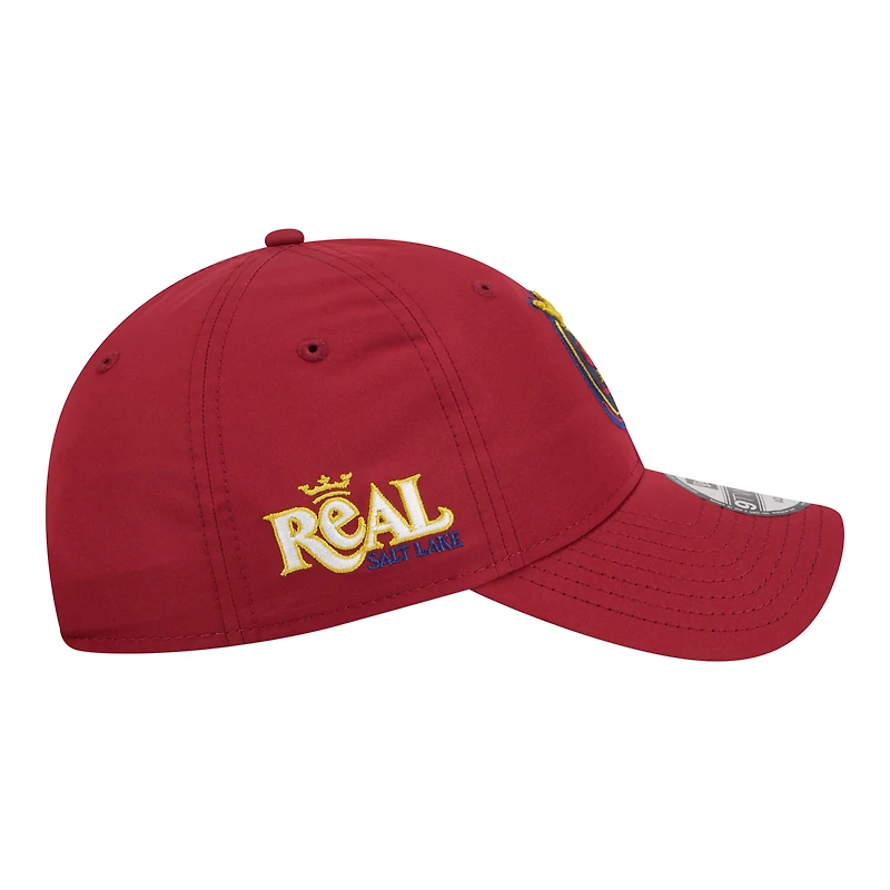 Men's New Era Red Real Salt Lake 2026 Jersey Hook 9TWENTY Adjustable Hat