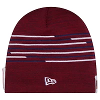 Bonnet tricoté rouge New Era Real Salt Lake 2026 pour homme