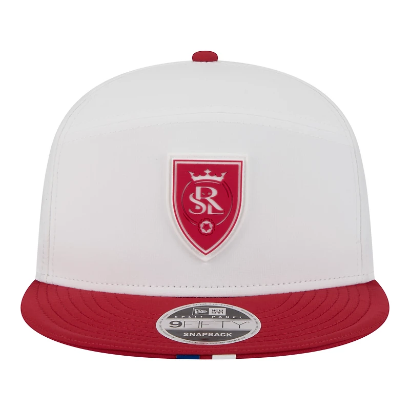 Casquette snapback New Era rouge Real Salt Lake 2026 MLS Kick Off 9FIFTY pour homme