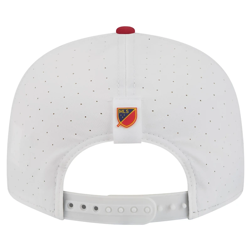 Casquette snapback New Era rouge Real Salt Lake 2026 MLS Kick Off 9FIFTY pour homme