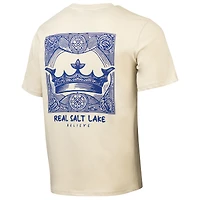 Men's  Sport Design Sweden Tan Real Salt Lake Everyday Relaxed T-Shirt