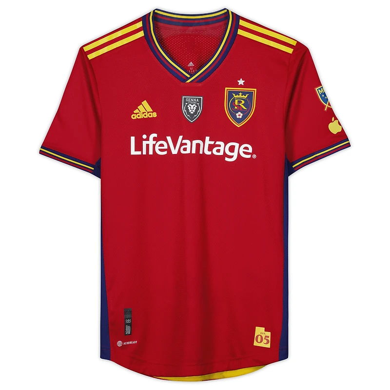 Nelson Palacio Real Salt Lake Autographed Match-Used #13 Jersey from the 2023 MLS Season
