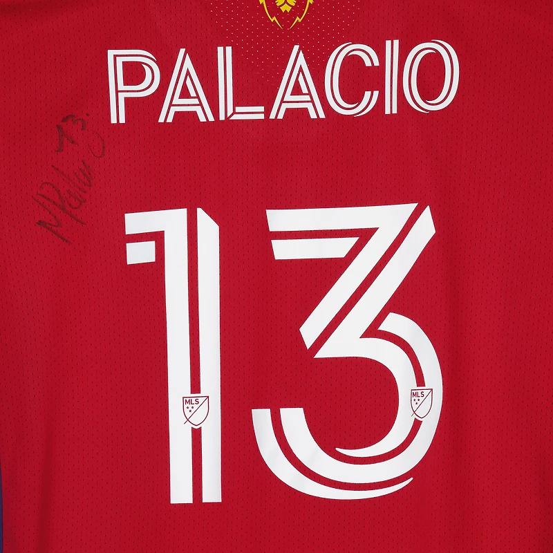 Nelson Palacio Real Salt Lake Autographed Match-Used #13 Jersey from the 2023 MLS Season