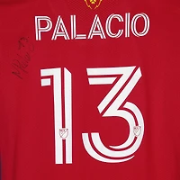 Nelson Palacio Real Salt Lake Autographed Match-Used #13 Jersey from the 2023 MLS Season