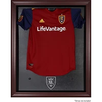 Real Salt Lake Framed Mahogany Team Logo Jersey Display Case