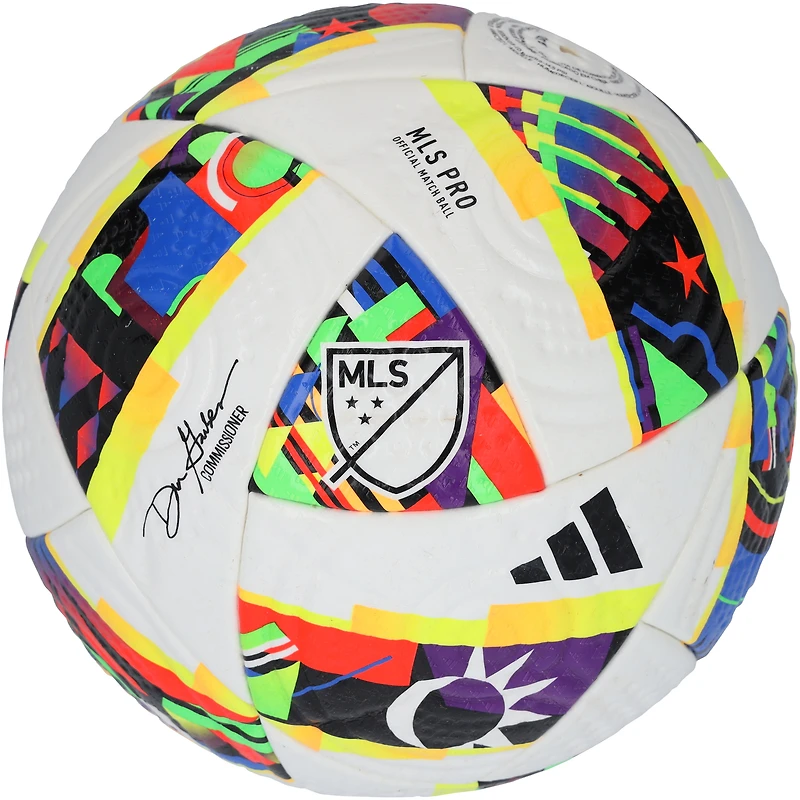 Real Salt Lake Match-Used adidas Soccer Ball from the 2024 MLS Season