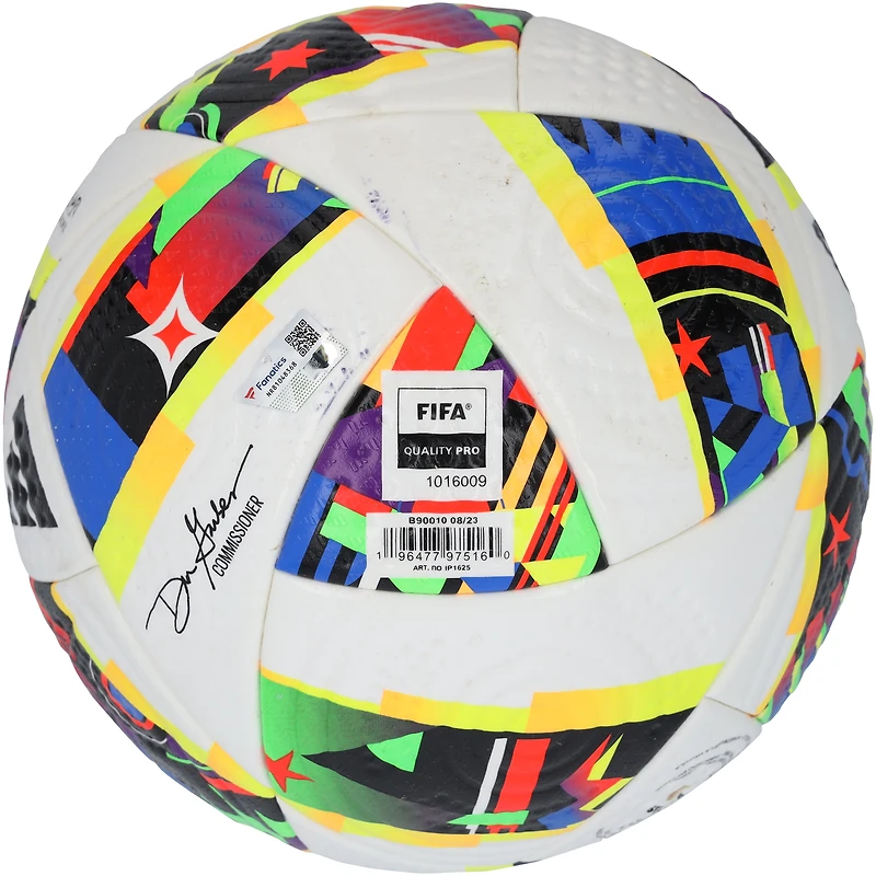 Real Salt Lake Match-Used adidas Soccer Ball from the 2024 MLS Season
