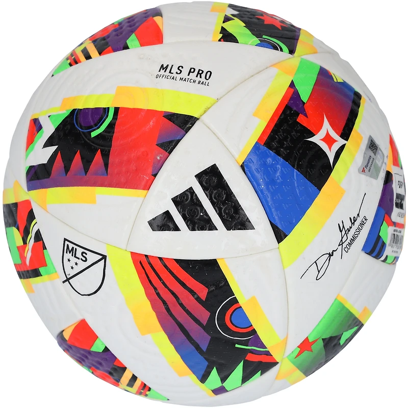 Real Salt Lake Match-Used adidas Soccer Ball from the 2024 MLS Season