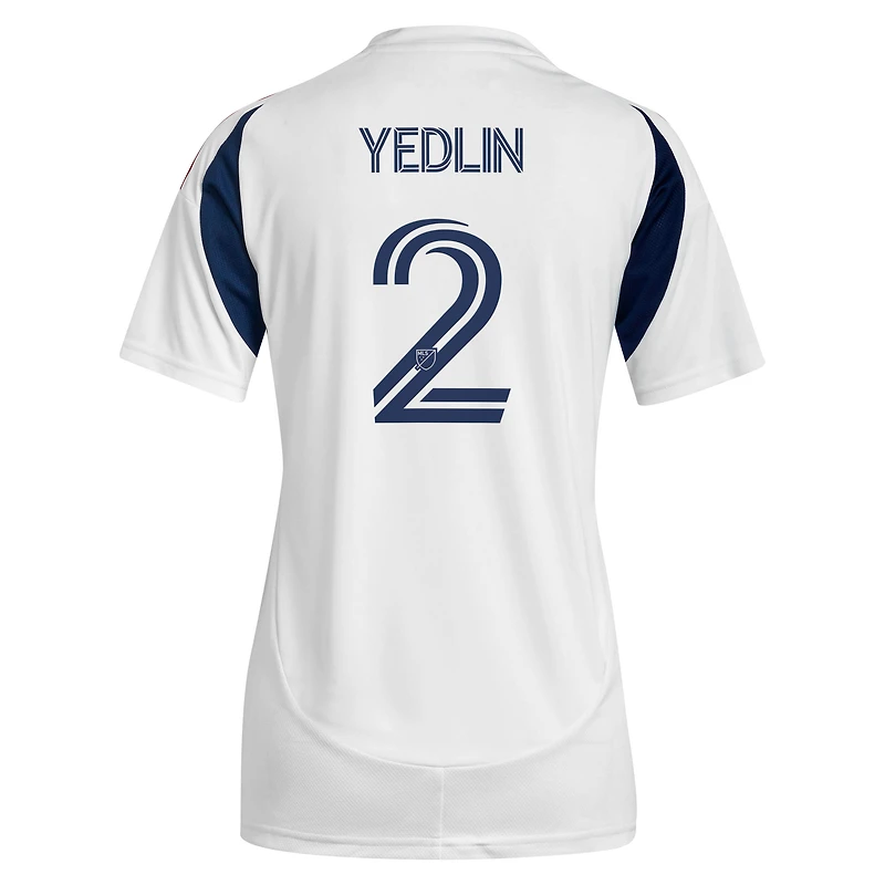 Women's adidas DeAndre Yedlin White Real Salt Lake 2025 Grid City Replica Jersey