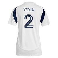 Women's adidas DeAndre Yedlin White Real Salt Lake 2025 Grid City Replica Jersey