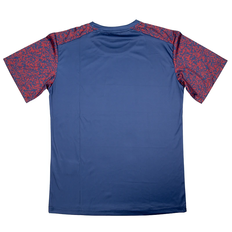T-shirt à domicile de l'équipe départ du Real Salt Lake bleu marine la Suède pour jeunes sportifs