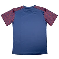 T-shirt à domicile de l'équipe départ du Real Salt Lake bleu marine la Suède pour jeunes sportifs