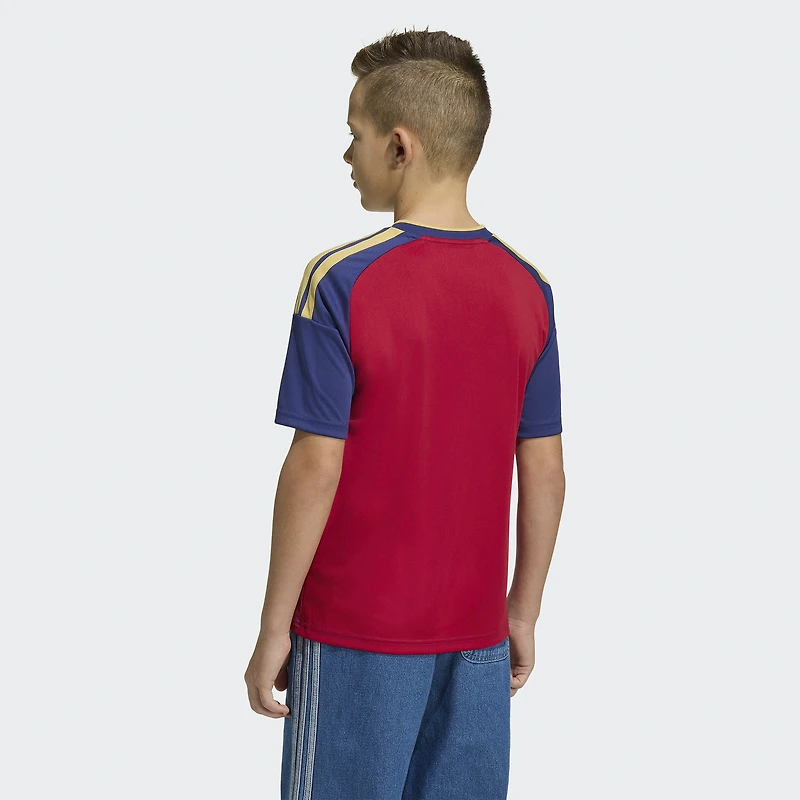 Maillot réplique adidas rouge Real Salt Lake 2026 The Switchback pour jeunes