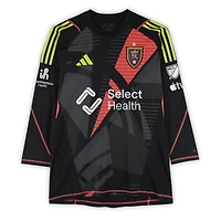 Zac MacMath Real Salt Lake Autographed Match-Used #18 Black adidas Jersey from the 2024 MLS Season - Size XL