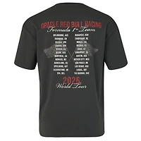 Men's Castore  Black Red Bull Racing World Tour Relaxed T-Shirt