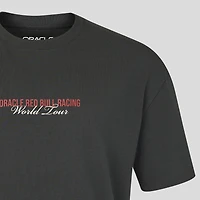 Men's Castore  Black Red Bull Racing World Tour Relaxed T-Shirt