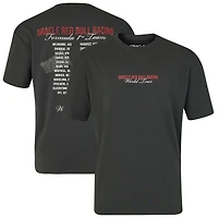 Men's Castore  Black Red Bull Racing World Tour Relaxed T-Shirt