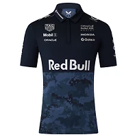 Polo de piste réplique Castore bleu marine Red Bull Racing x HYPEBEAST pour homme
