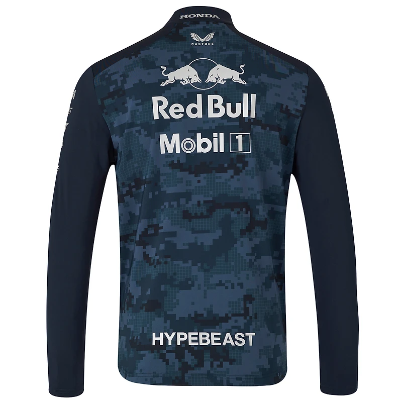 Veste à col zippé Castore Navy Red Bull Racing x HYPEBEAST pour homme