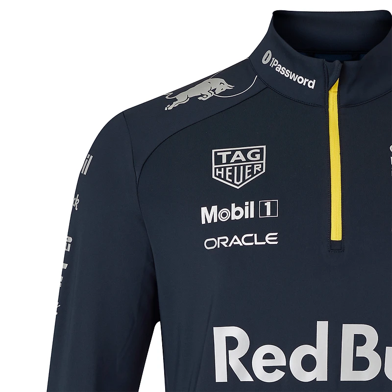 Veste à col zippé Castore Navy Red Bull Racing x HYPEBEAST pour homme
