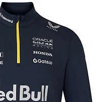 Men's Castore  Navy Red Bull Racing x HYPEBEAST Team Quarter-Zip Jacket