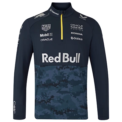 Veste à col zippé Castore Navy Red Bull Racing x HYPEBEAST pour homme