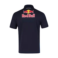 Polo réplique Max Verstappen noir/bleu Red Bull Racing 2026 pour homme
