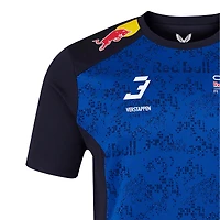 Men's Max Verstappen Black/Blue Red Bull Racing Replica Set Up T Shirt