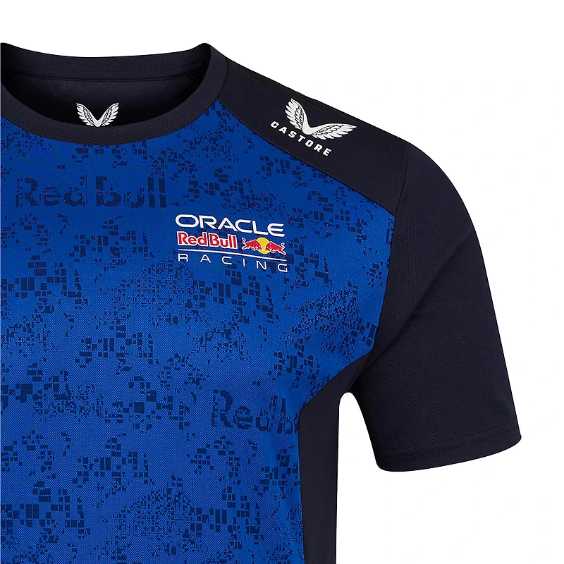 Men's Max Verstappen Black/Blue Red Bull Racing Replica Set Up T Shirt