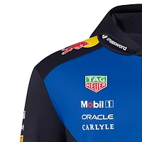 Sweat à capuche manches longues pour homme, réplique Oracle Red Bull Racing 2026, bleu marine