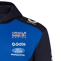 Men's Navy Oracle Red Bull Racing 2026 Replica Long Sleeve Overhead Hoodie