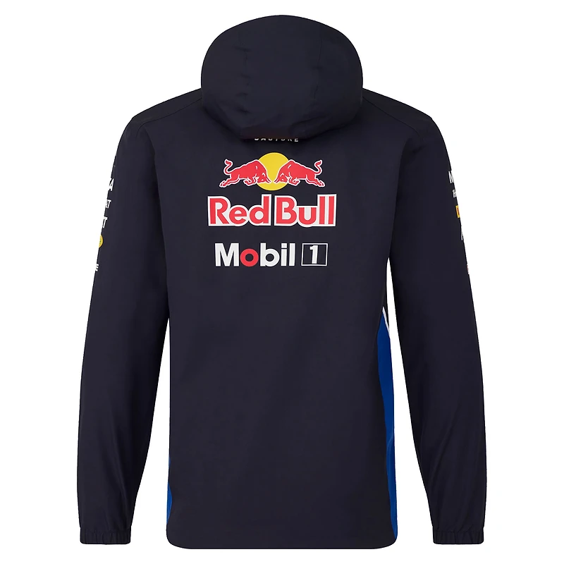 Men's Navy Oracle Red Bull Racing 2026 Replica Long Sleeve Water-Resistant Jacket
