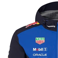Men's Navy Oracle Red Bull Racing 2026 Replica Long Sleeve Water-Resistant Jacket