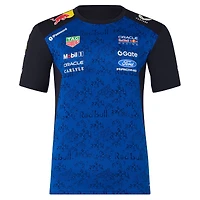 Men's Navy Oracle Red Bull Racing 2026 Replica Short Sleeve Set Up T Shirt