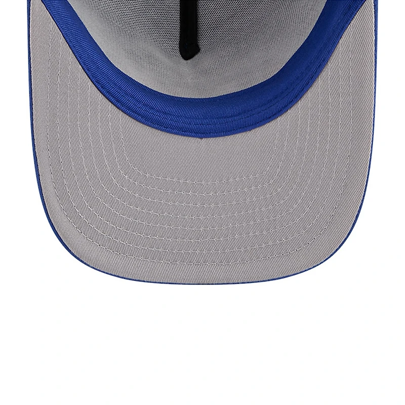 Men's New Era Blue Red Bull Racing A-Frame 9FIFTY Trucker Snapback Hat