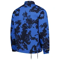 Men's New Era Blue Red Bull Racing F1 Coaches Full-Snap Jacket