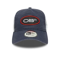 Men's New Era  Blue Red Bull Racing ORBR E-Frame Trucker Adjustable Hat