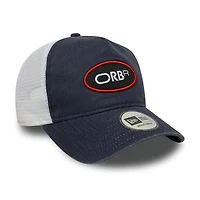 Men's New Era  Blue Red Bull Racing ORBR E-Frame Trucker Adjustable Hat