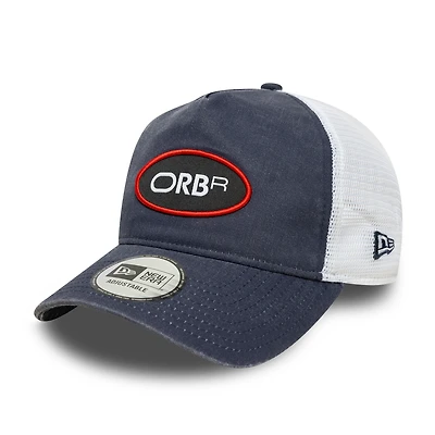 Men's New Era  Blue Red Bull Racing ORBR E-Frame Trucker Adjustable Hat