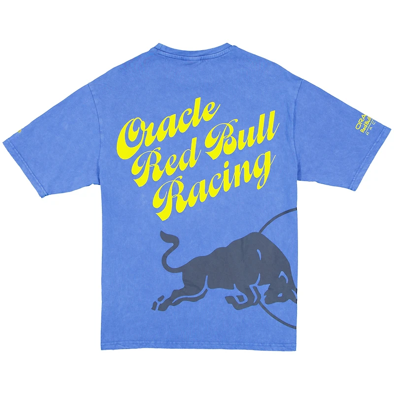 T-shirt graphique oversize bleu Red Bull Racing pour homme de New Era