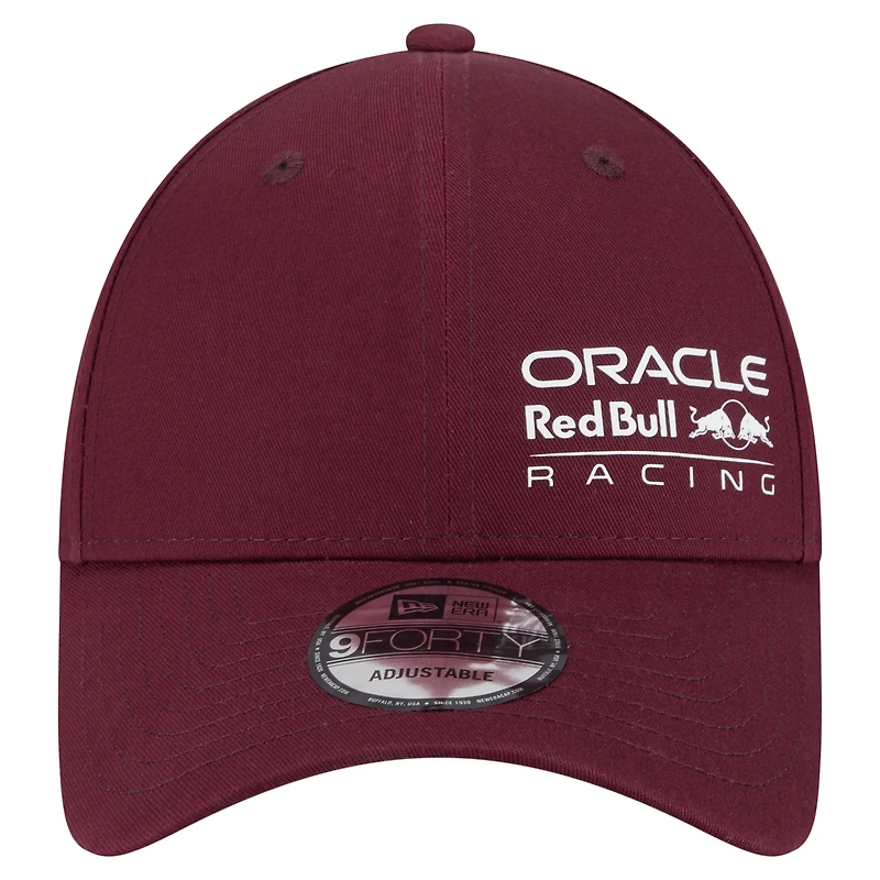 Men's New Era Burgundy Red Bull Racing 9FORTY Adjustable Hat