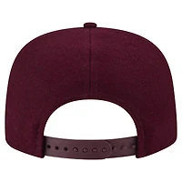 Men's New Era Burgundy Red Bull Racing Wool Rope 19TWENTY Snapback Hat