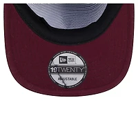 Men's New Era Burgundy Red Bull Racing Wool Rope 19TWENTY Snapback Hat