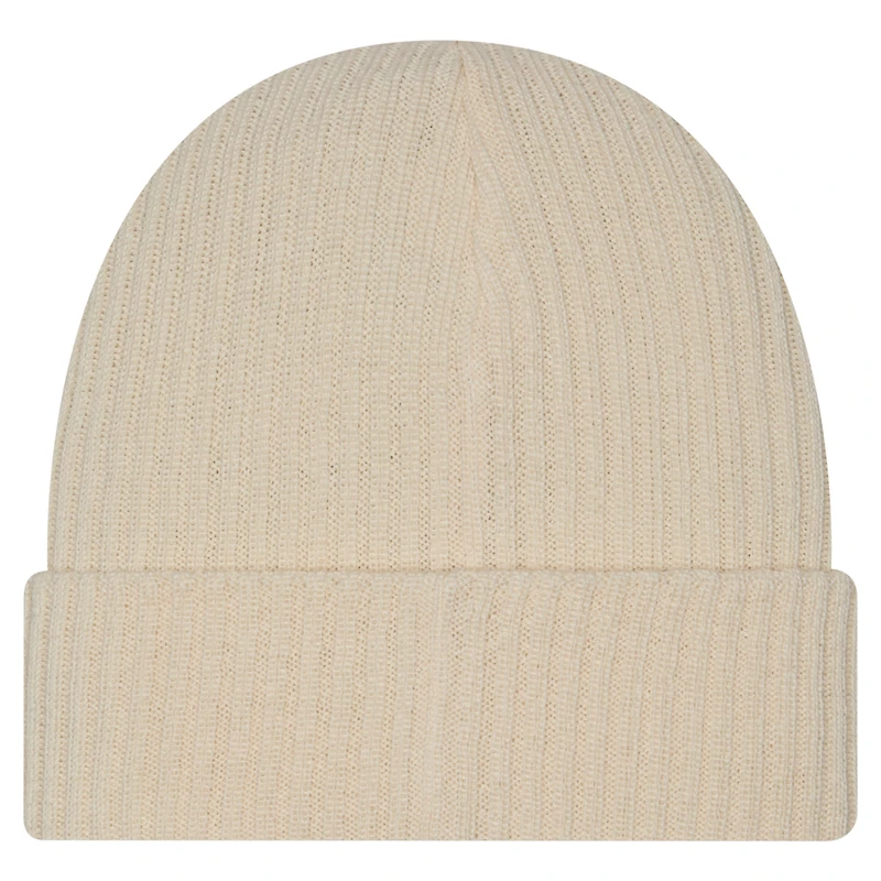 Men's New Era  Cream Red Bull Racing Repreve Cuffed Knit Hat