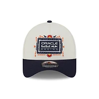 Men's New Era  Cream Red Bull Racing Team 9FORTY A-Frame Adjustable Hat