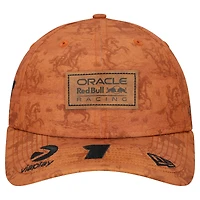 Casquette ajustable 9FORTY pour homme New Era Max Verstappen Red Bull Racing F1 Austin Driver marron