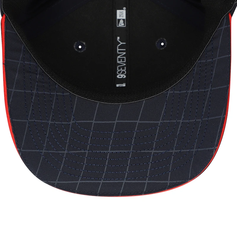 Casquette New Era Max Verstappen bleu marine Red Bull Racing Replica Driver 9SEVENTY extensible à boutons-pression pour homme
