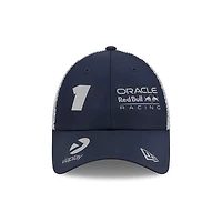 Men's New Era Navy Red Bull Racing 2025 Las Vegas Grand Prix Driver 9FORTY Adjustable Hat