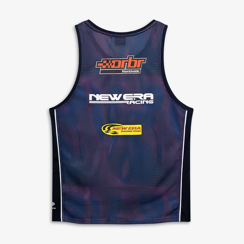 Men's New Era Navy Red Bull Racing F1 Mesh Tank Top